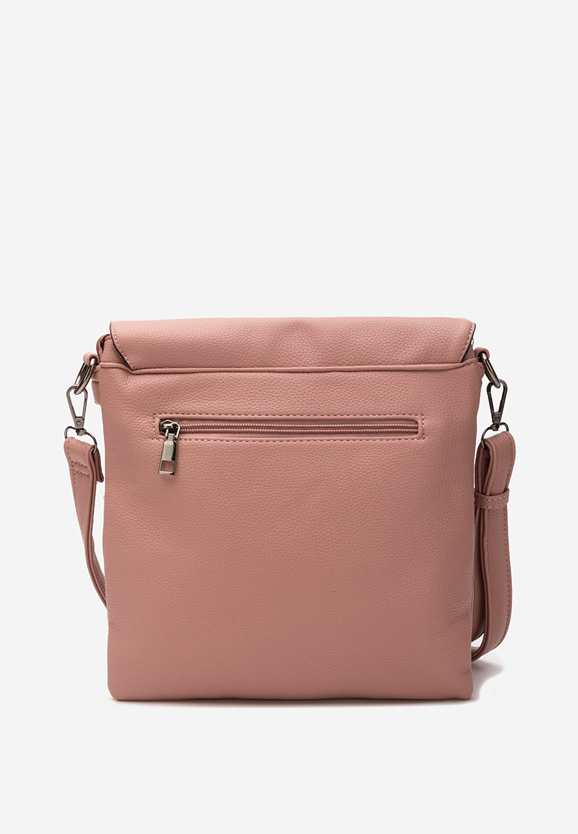 Τσάντα ωμου Hermelinda ροζ