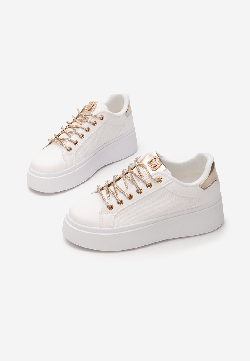 Sneakers με πλατφόρμα Shauna λευκά