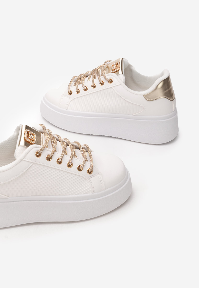 Sneakers με πλατφόρμα Shauna λευκά