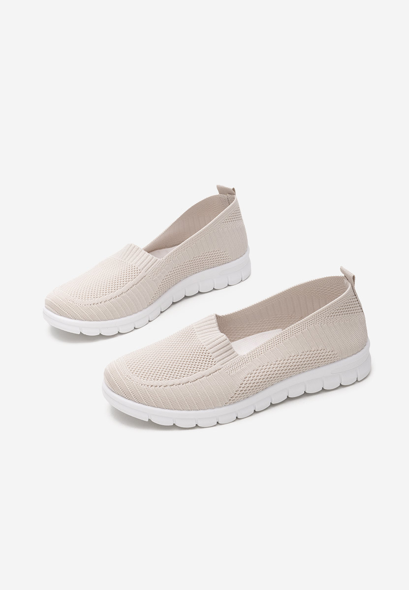 Γυναικεία Πάνινα Slip-On Rebbeca μπεζ