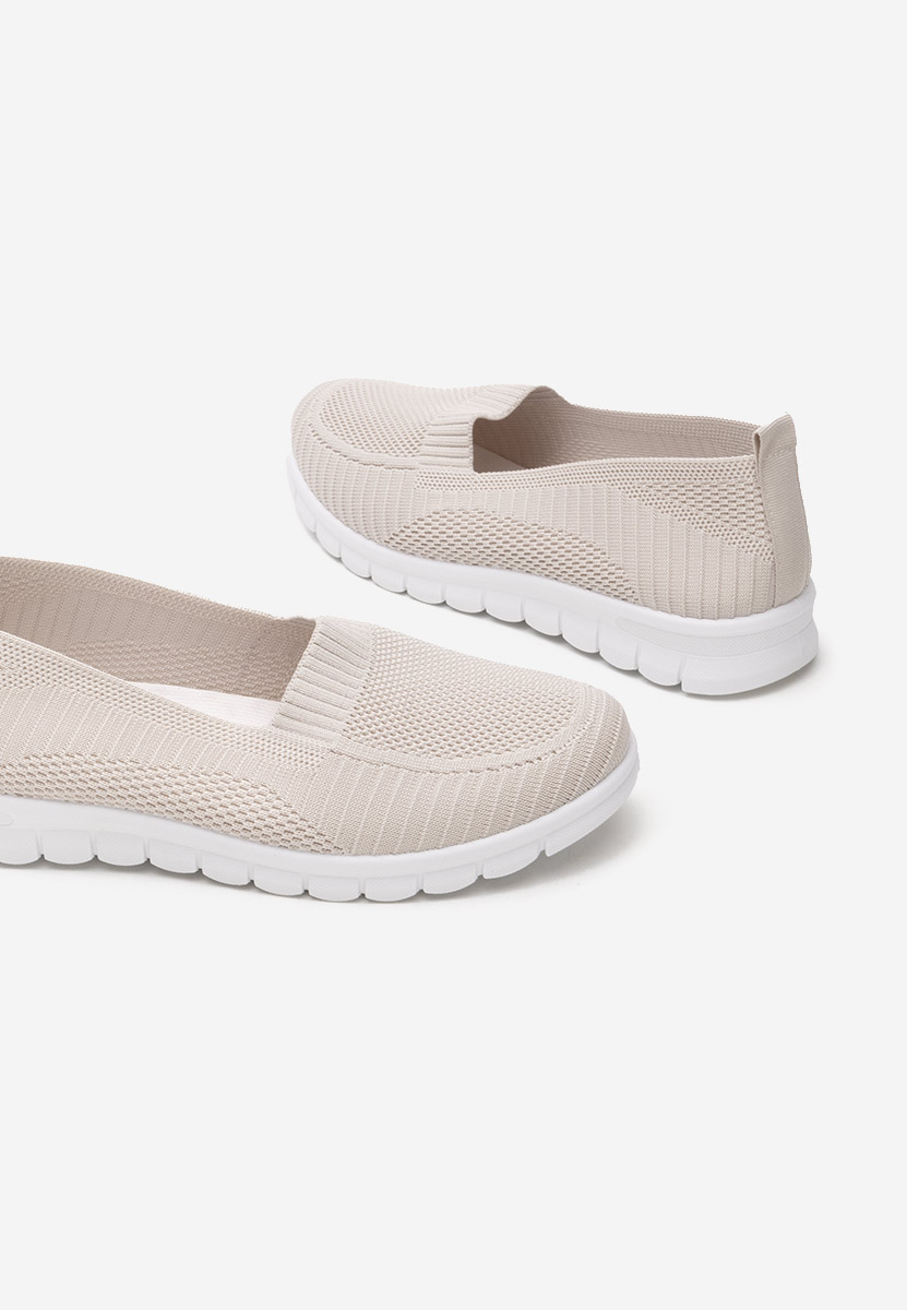 Γυναικεία Πάνινα Slip-On Rebbeca μπεζ