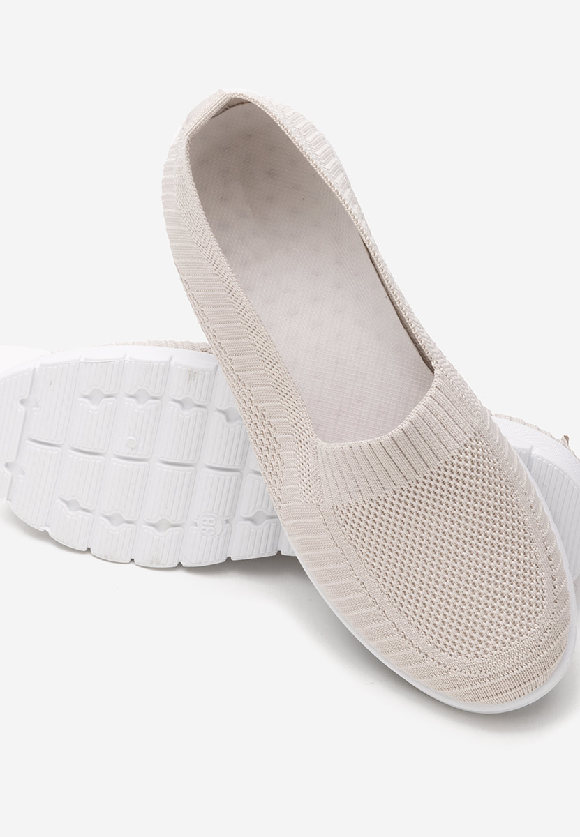 Γυναικεία Πάνινα Slip-On Rebbeca μπεζ