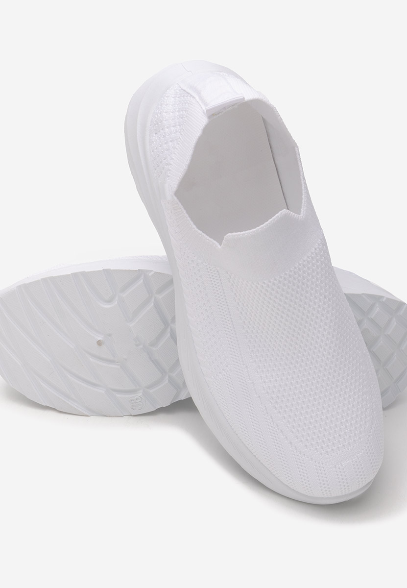 Γυναικεία Πάνινα Slip-On Hulda λευκά