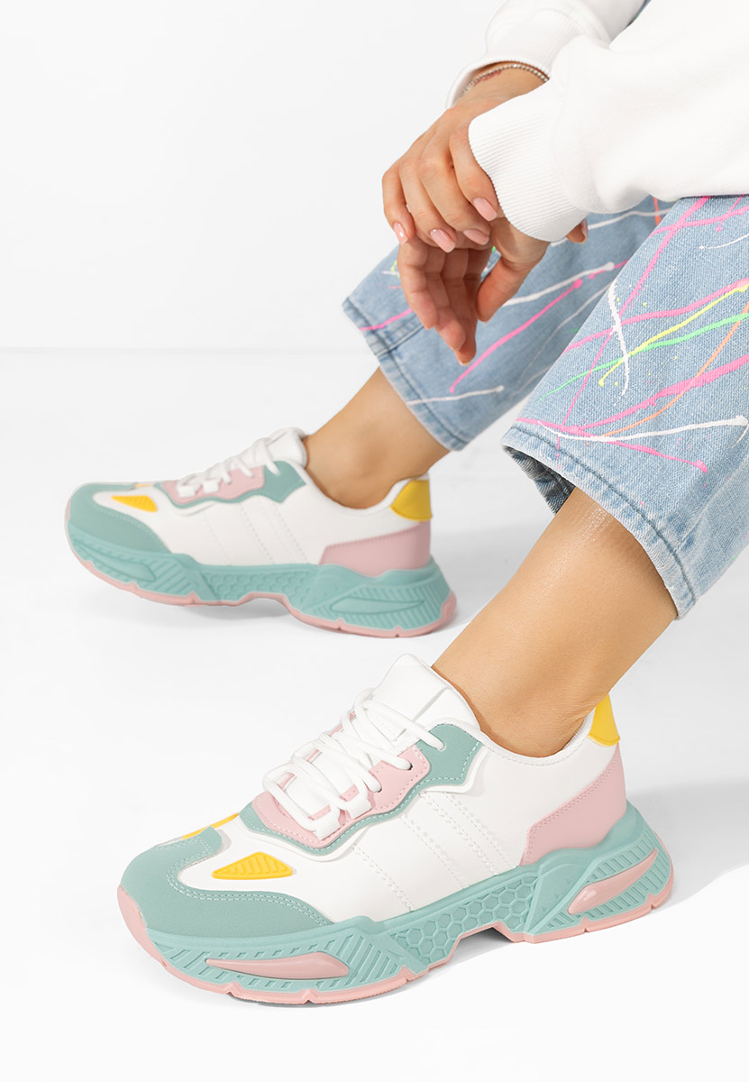 Sneakers γυναικεια Elna πολυχρωμο Sneakers γυναικεια Elna πολυχρωμο