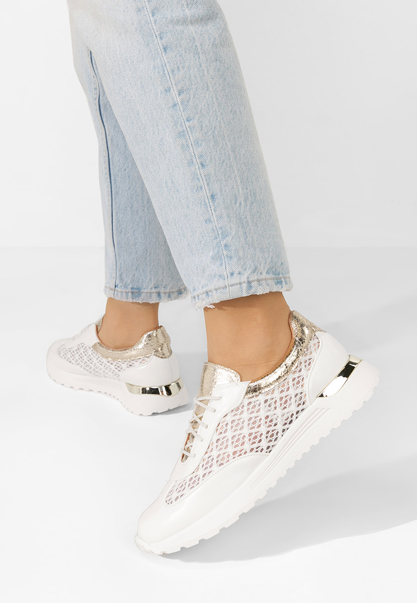 Sneakers γυναικεια Deena λευκά