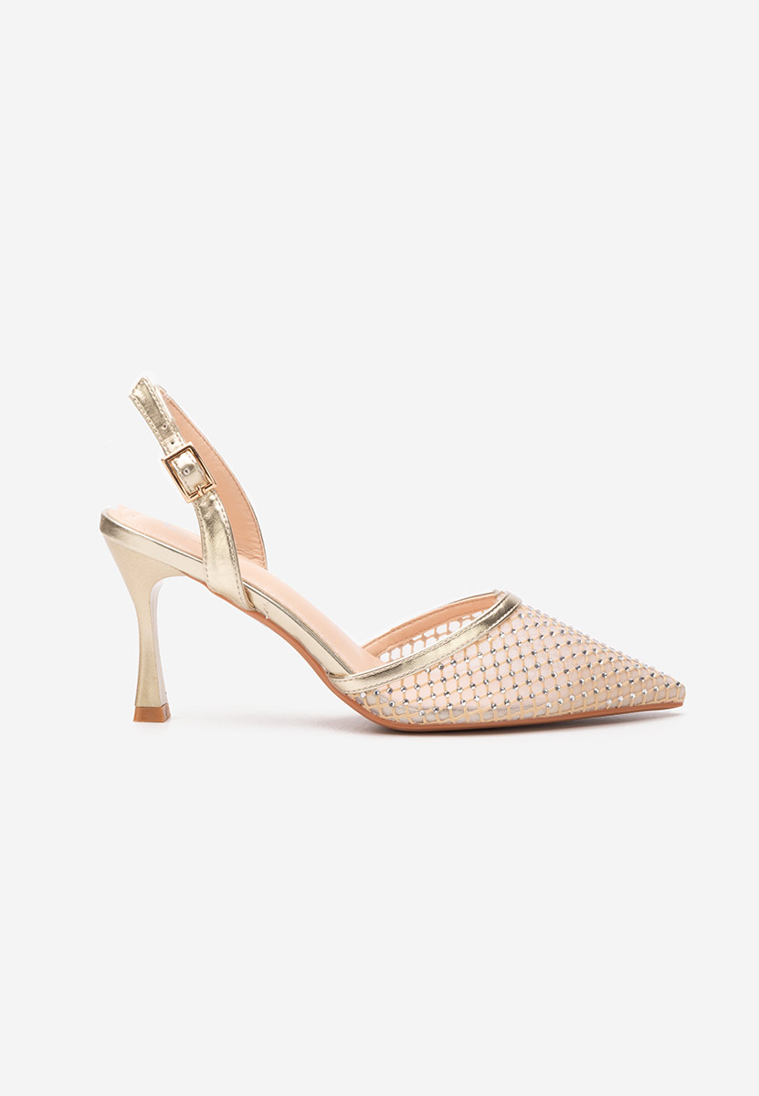 Γόβες στιλέτο Kristyn χρυσο