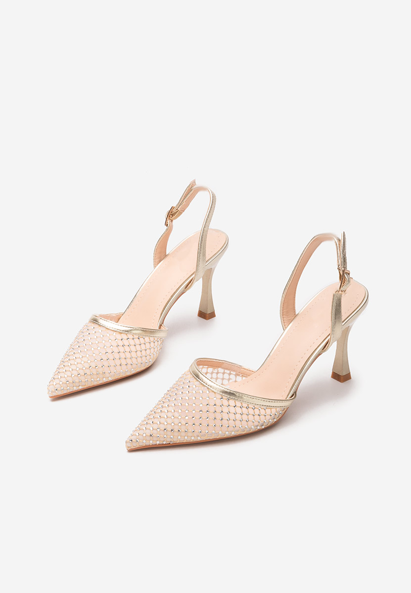 Γόβες στιλέτο Kristyn χρυσο