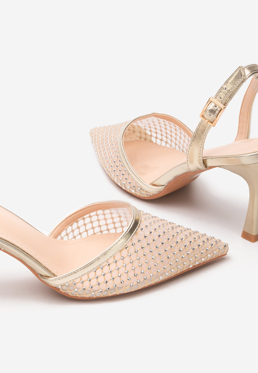 Γόβες στιλέτο Kristyn χρυσο