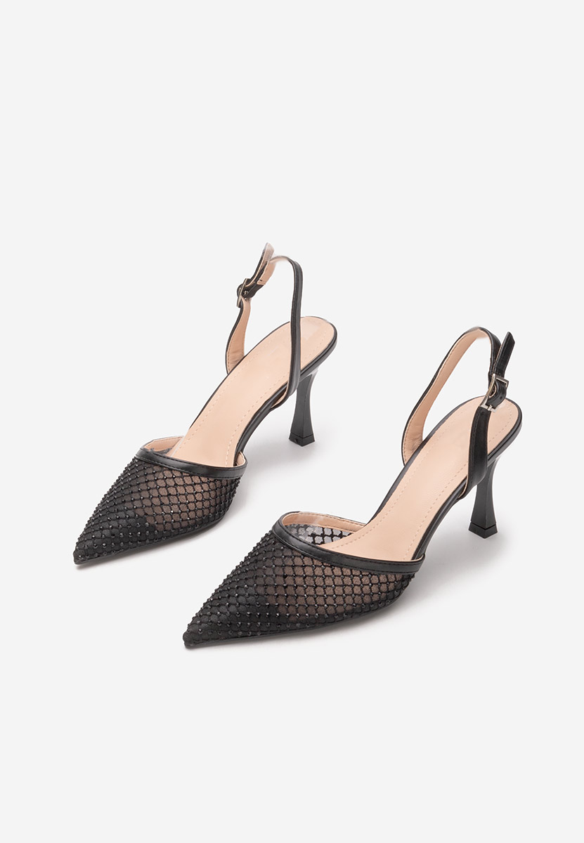 Γόβες στιλέτο Kristyn μαύρα