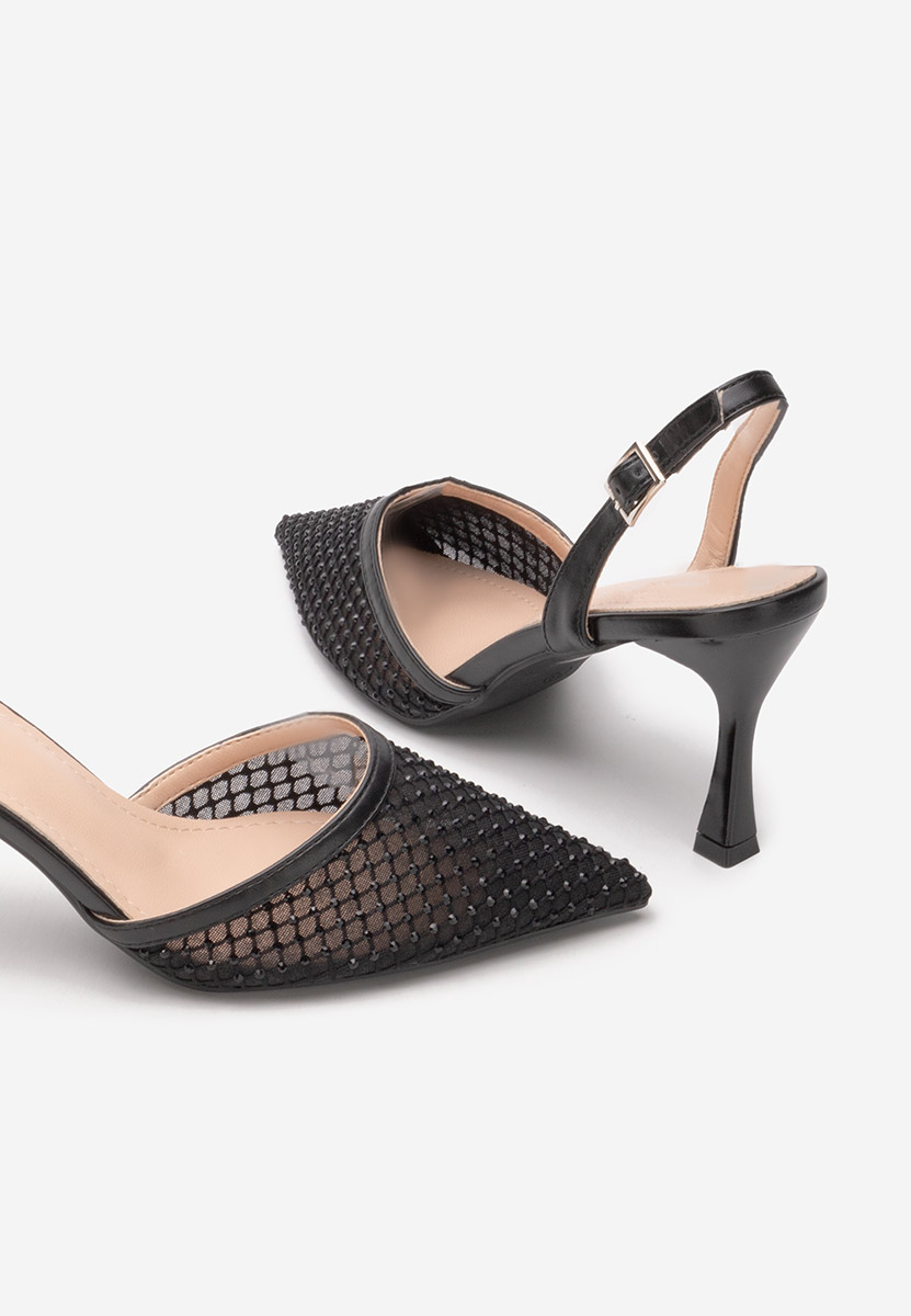 Γόβες στιλέτο Kristyn μαύρα