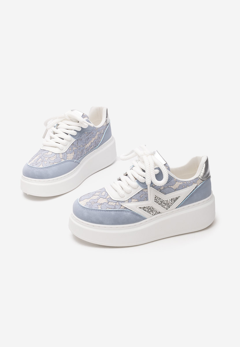 Sneakers με πλατφόρμα Dayla μπλε