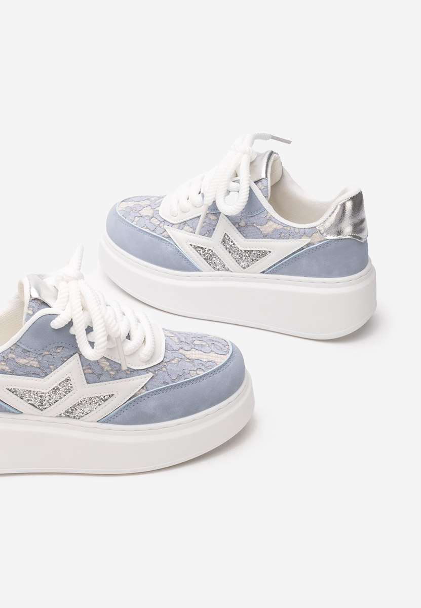 Sneakers με πλατφόρμα Dayla μπλε