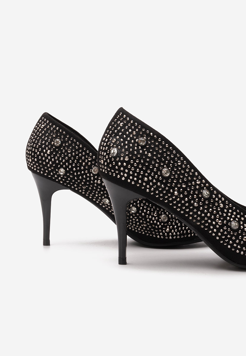 Γόβες στιλέτο Tereasa μαύρα