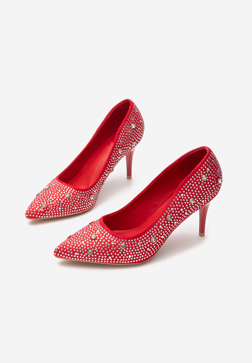 Γόβες στιλέτο Tereasa κοκκινο