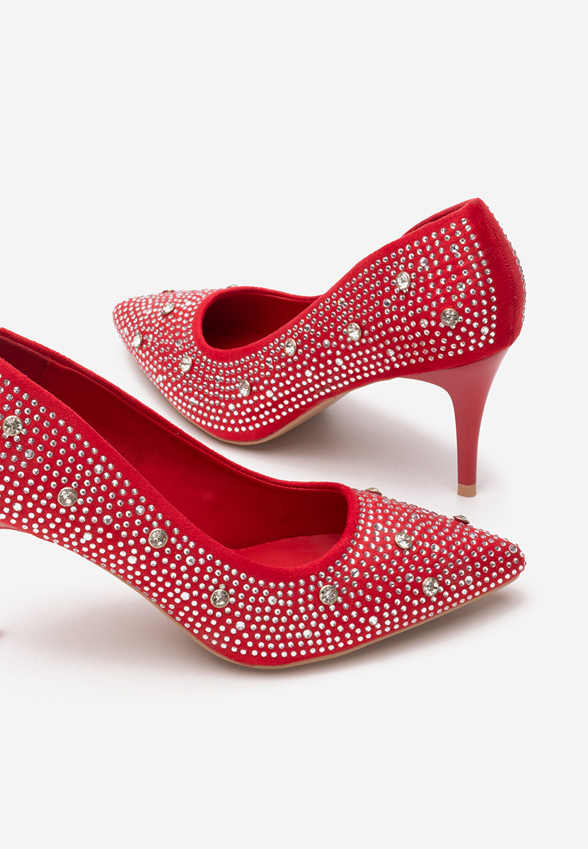 Γόβες στιλέτο Tereasa κοκκινο