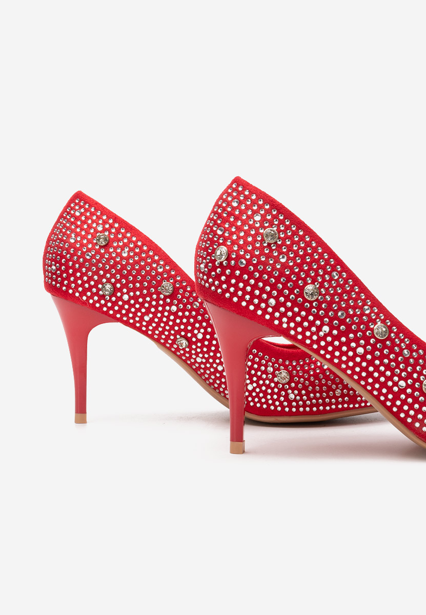 Γόβες στιλέτο Tereasa κοκκινο