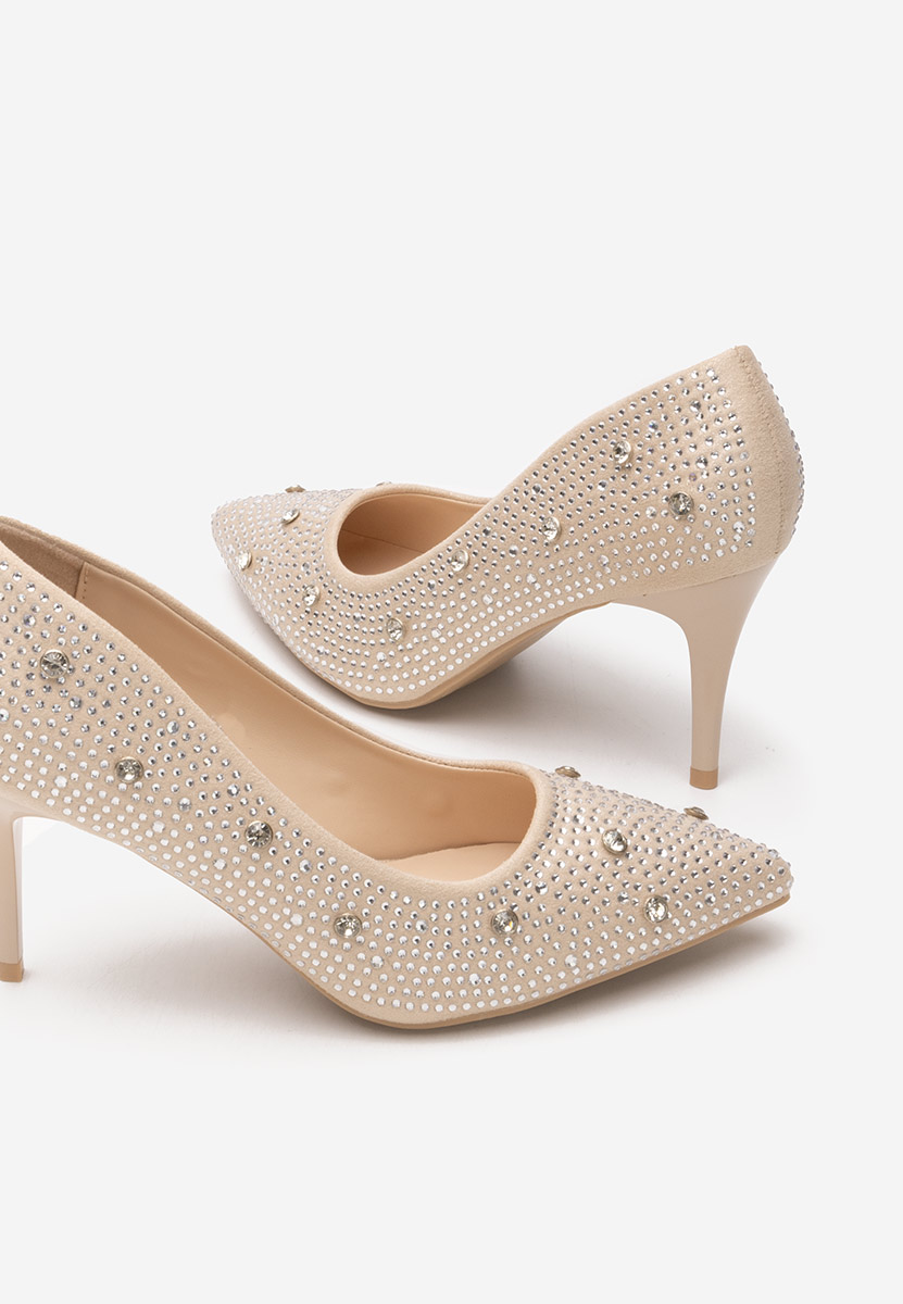 Γόβες στιλέτο Tereasa μπεζ