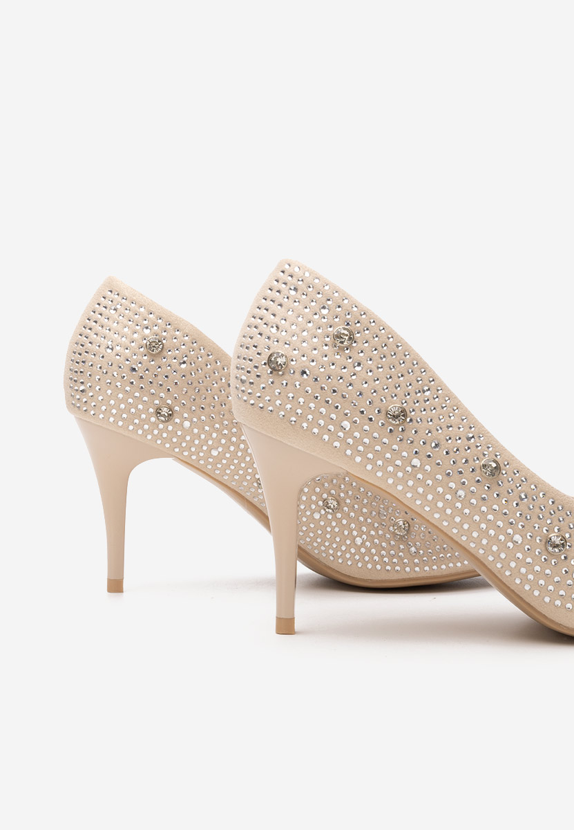 Γόβες στιλέτο Tereasa μπεζ