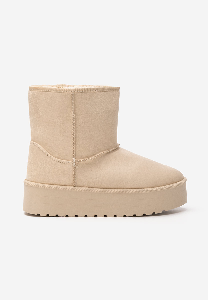 Μπότες τύπου UGG Chrisia μπεζ