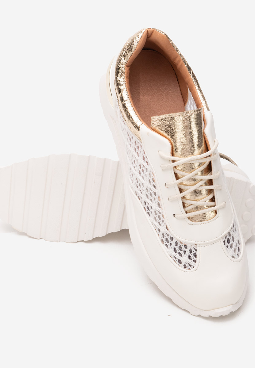 Sneakers γυναικεια Deena λευκά