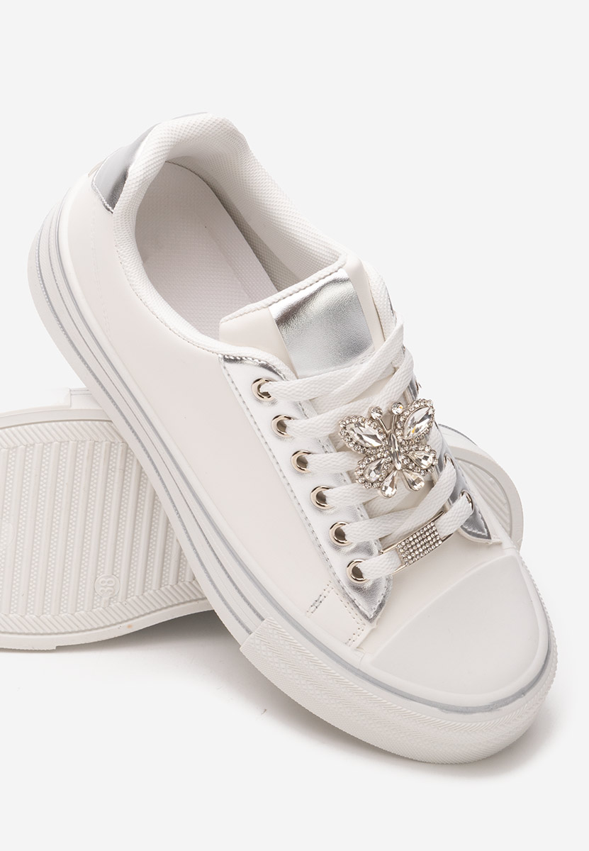 Γυναικεία sneakers Dorotha λευκά