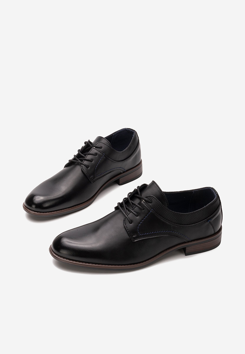 Ανδρικά παπούτσια casual Rufus μαύρα