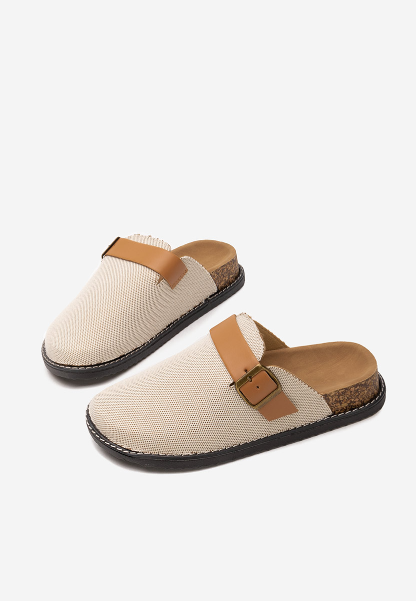 Mules γυναικεια Pamela μπεζ