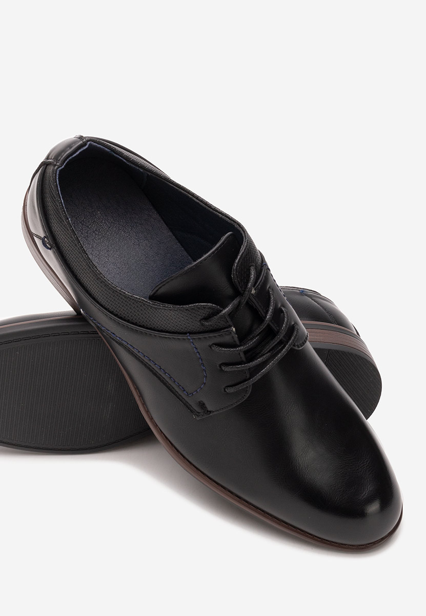 Ανδρικά παπούτσια casual Rufus μαύρα