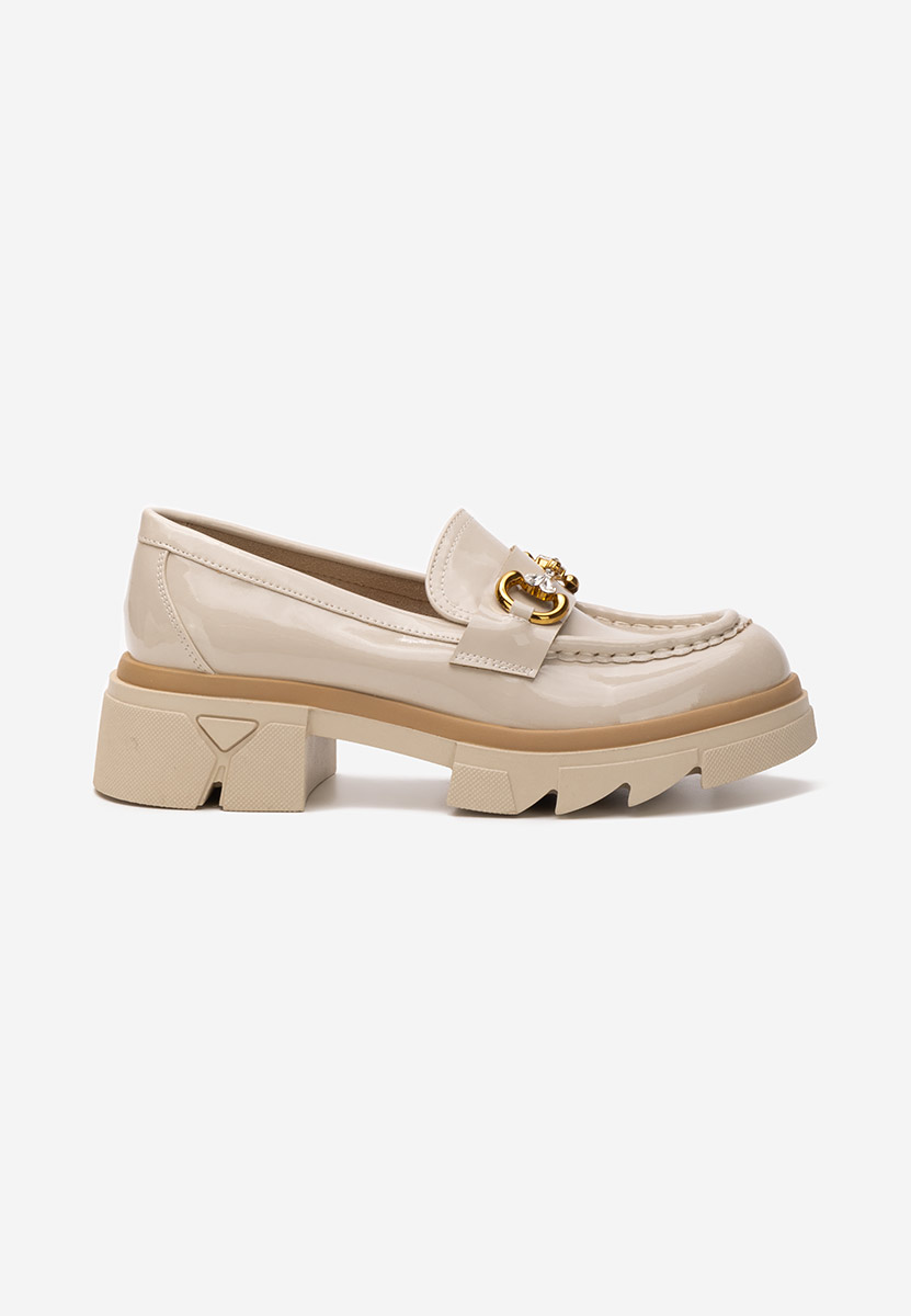 Loafers γυναικεια Lerina V6 μπεζ