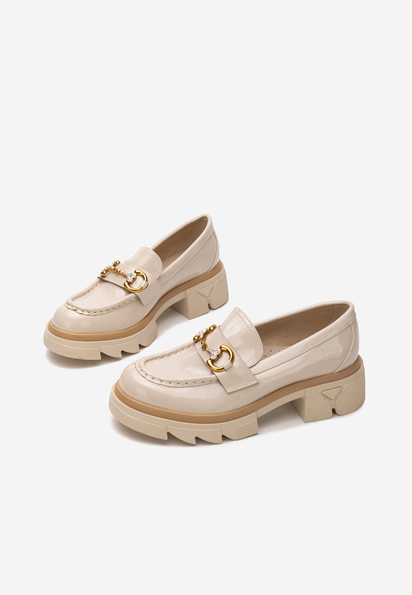 Loafers γυναικεια Lerina V6 μπεζ