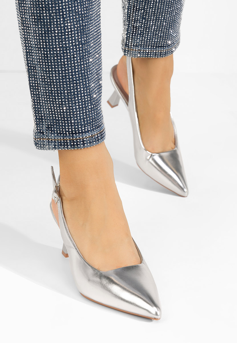 Γόβες slingback Lynelia ασιμι