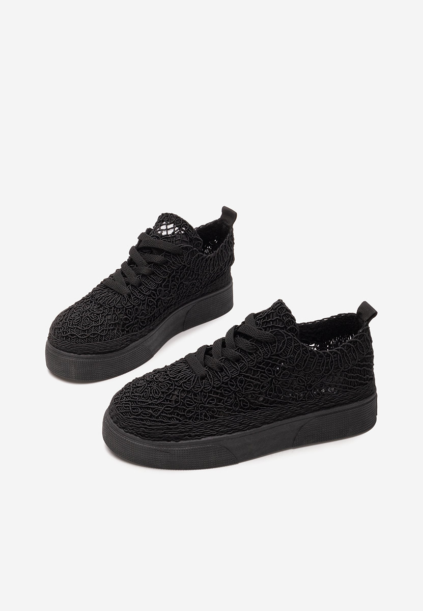 Γυναικεία sneakers Patrica μαύρα