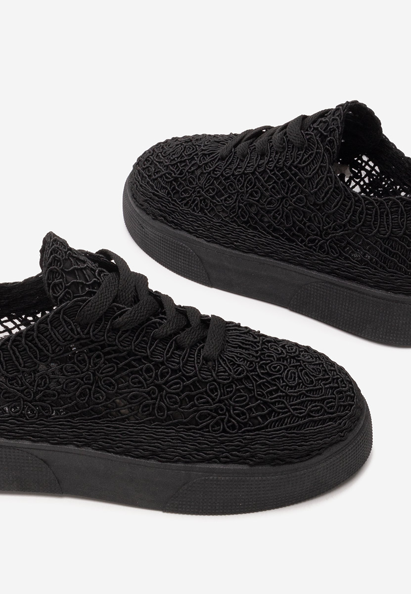 Γυναικεία sneakers Patrica μαύρα