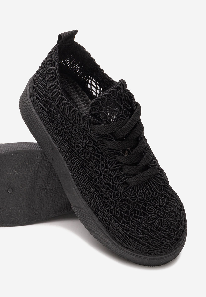 Γυναικεία sneakers Patrica μαύρα
