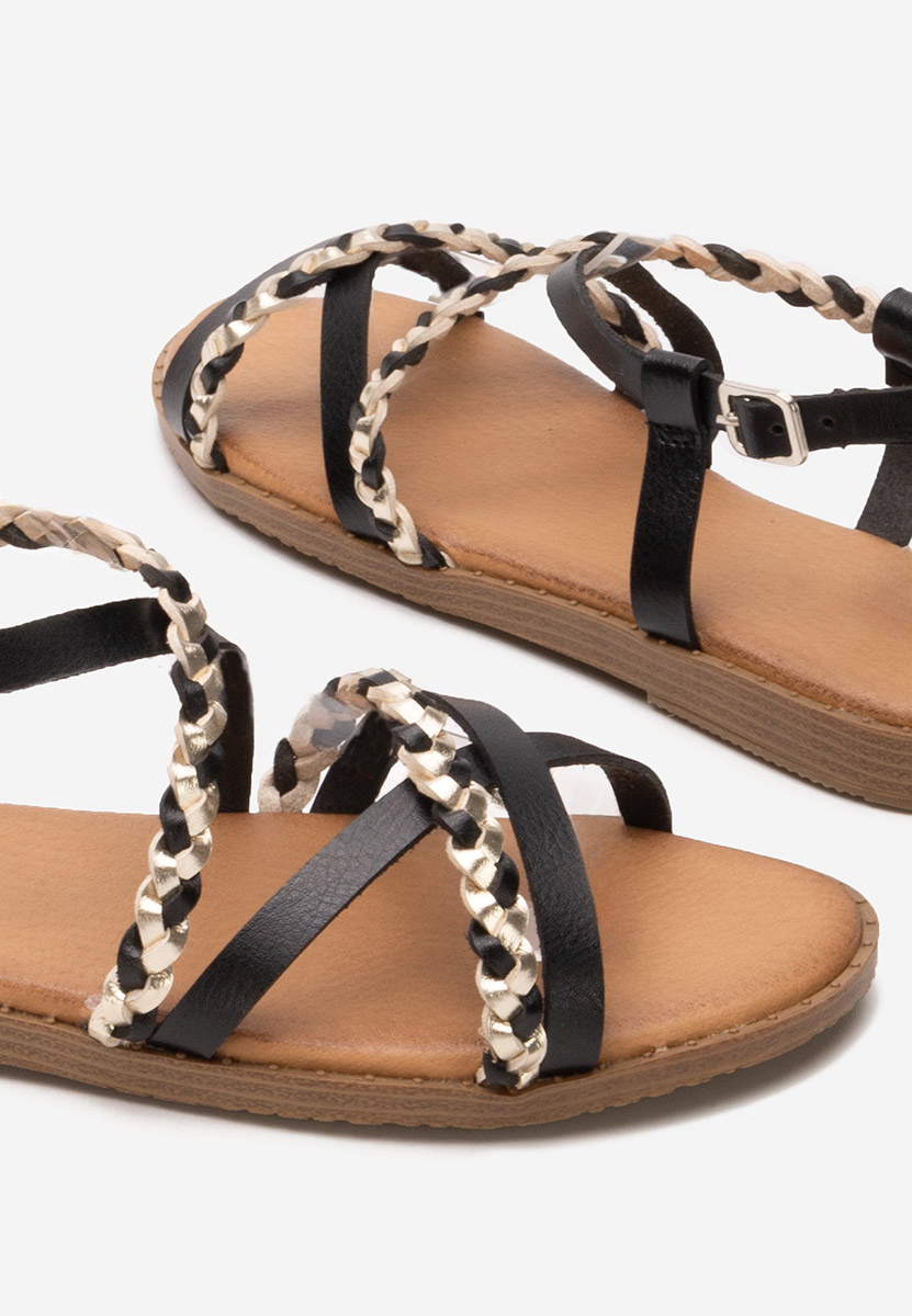 Γυναικεία σανδάλια Mayola Μαύρα