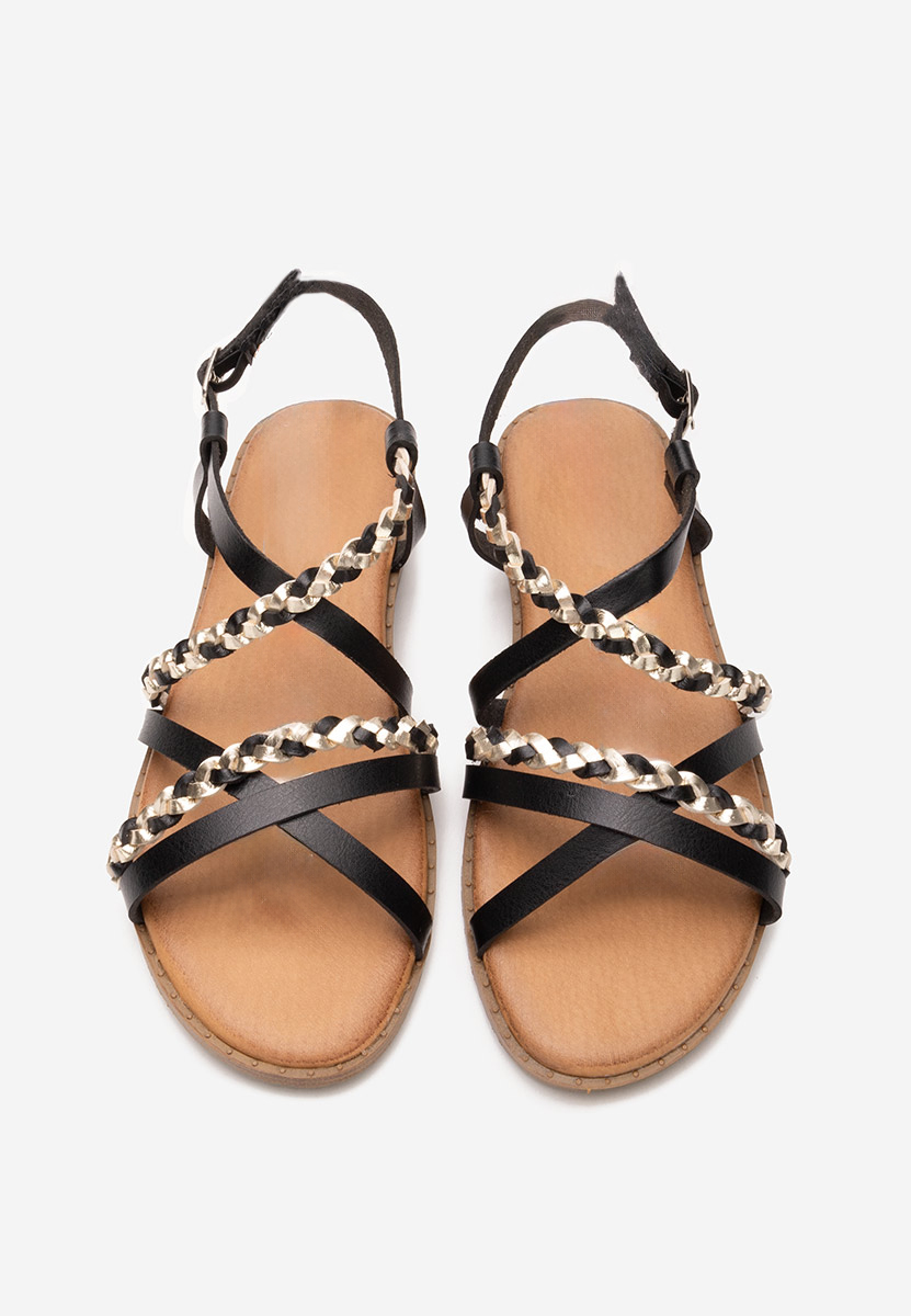 Γυναικεία σανδάλια Mayola Μαύρα