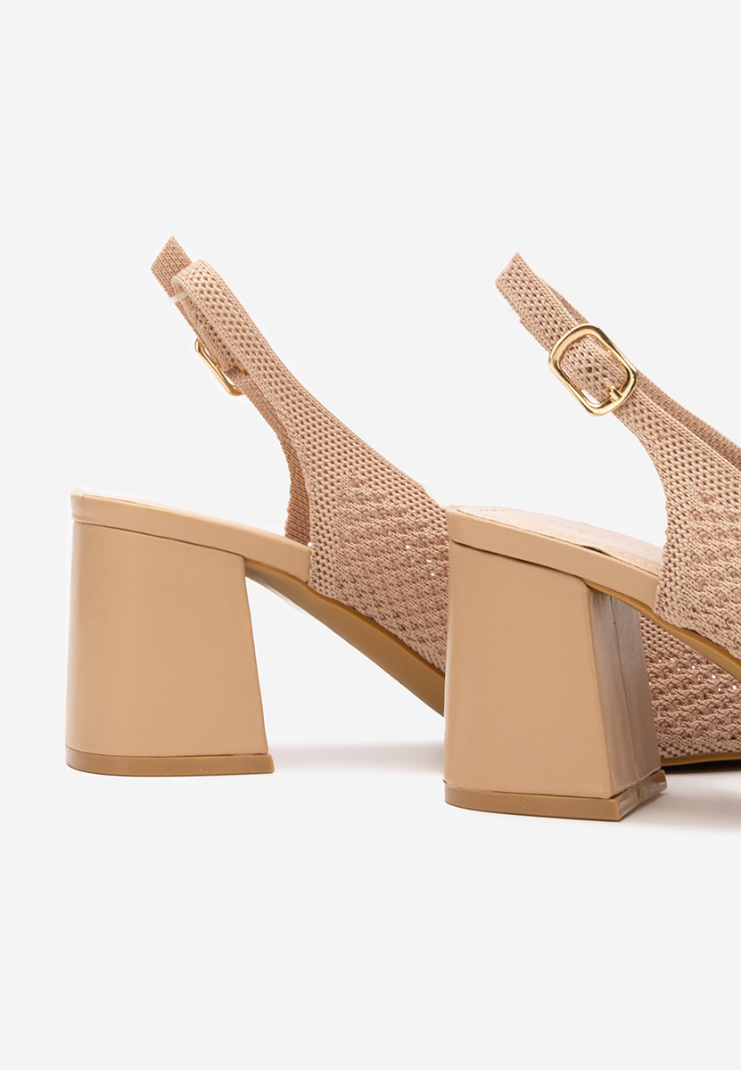 Γόβες slingback Patria χακι