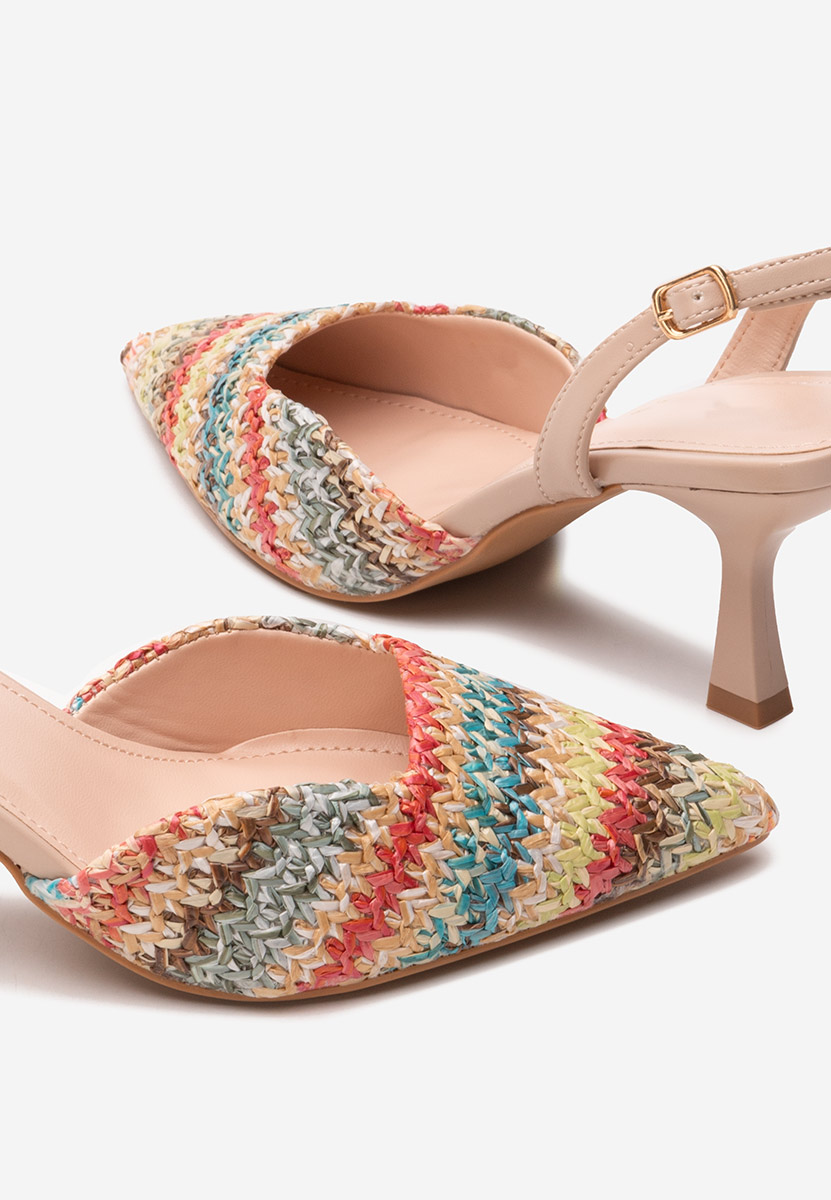 Γόβες στιλέτο Shemika πολυχρωμο