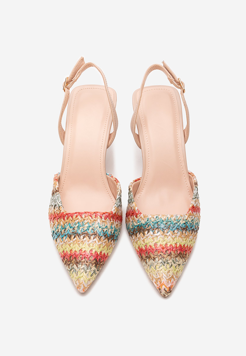 Γόβες στιλέτο Shemika πολυχρωμο