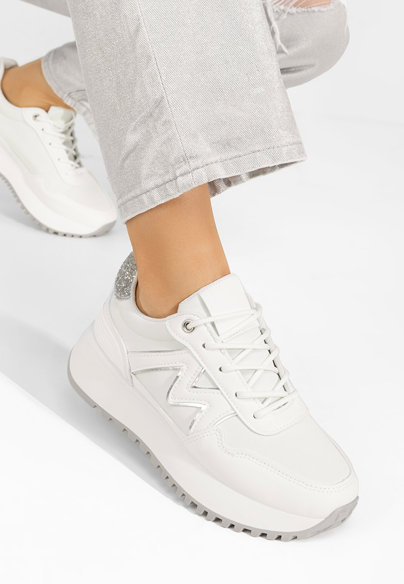 Sneakers με πλατφόρμα Ahri λευκά