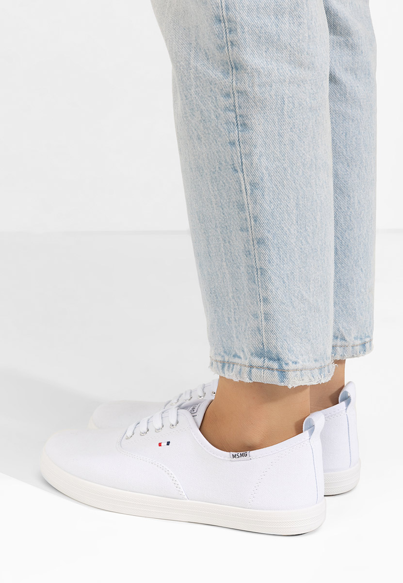 Γυναικεία sneakers Mikki λευκά
