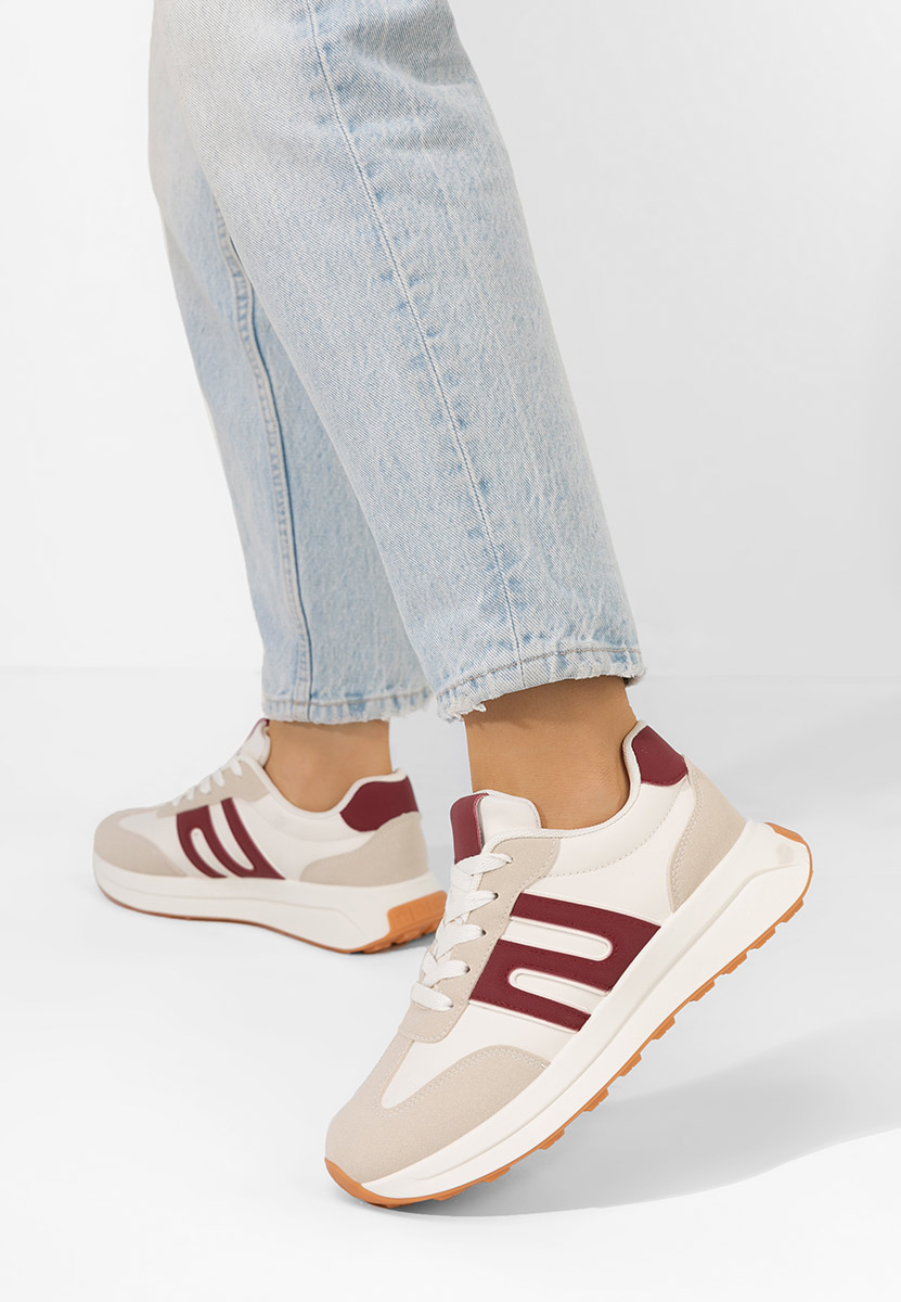 Sneakers γυναικεια Roksana V2 μπεζ