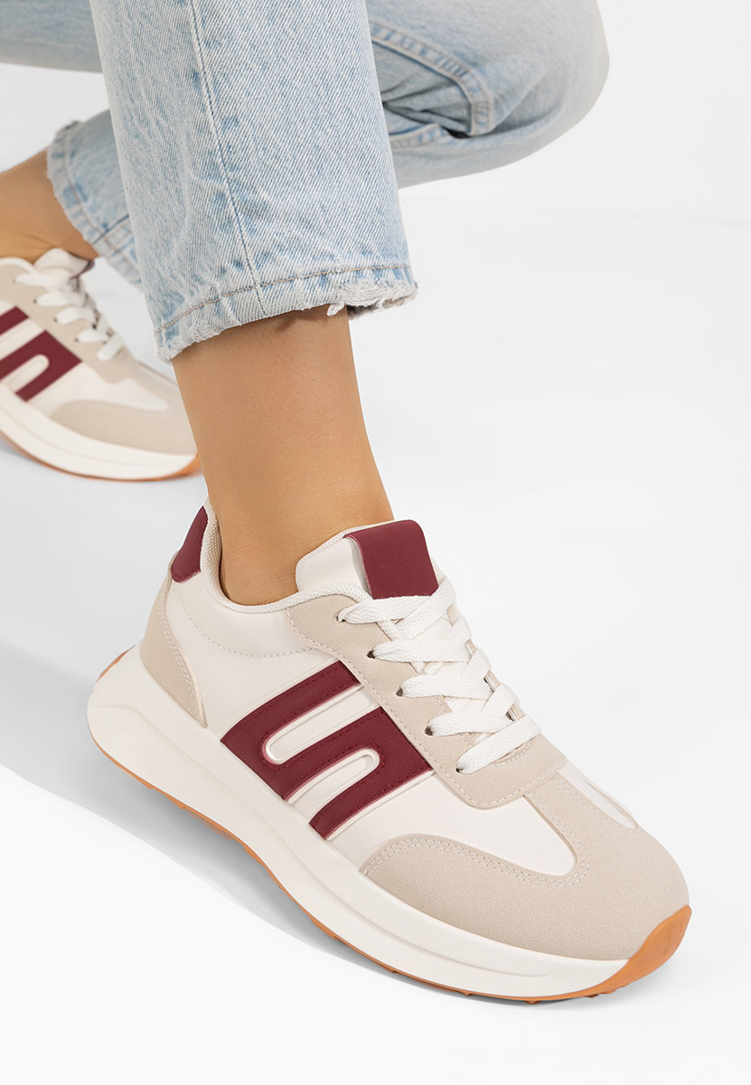 Sneakers γυναικεια Roksana V2 μπεζ