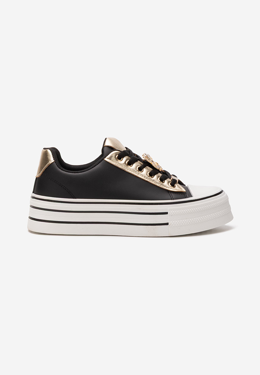 Γυναικεία sneakers Pamelia μαύρα