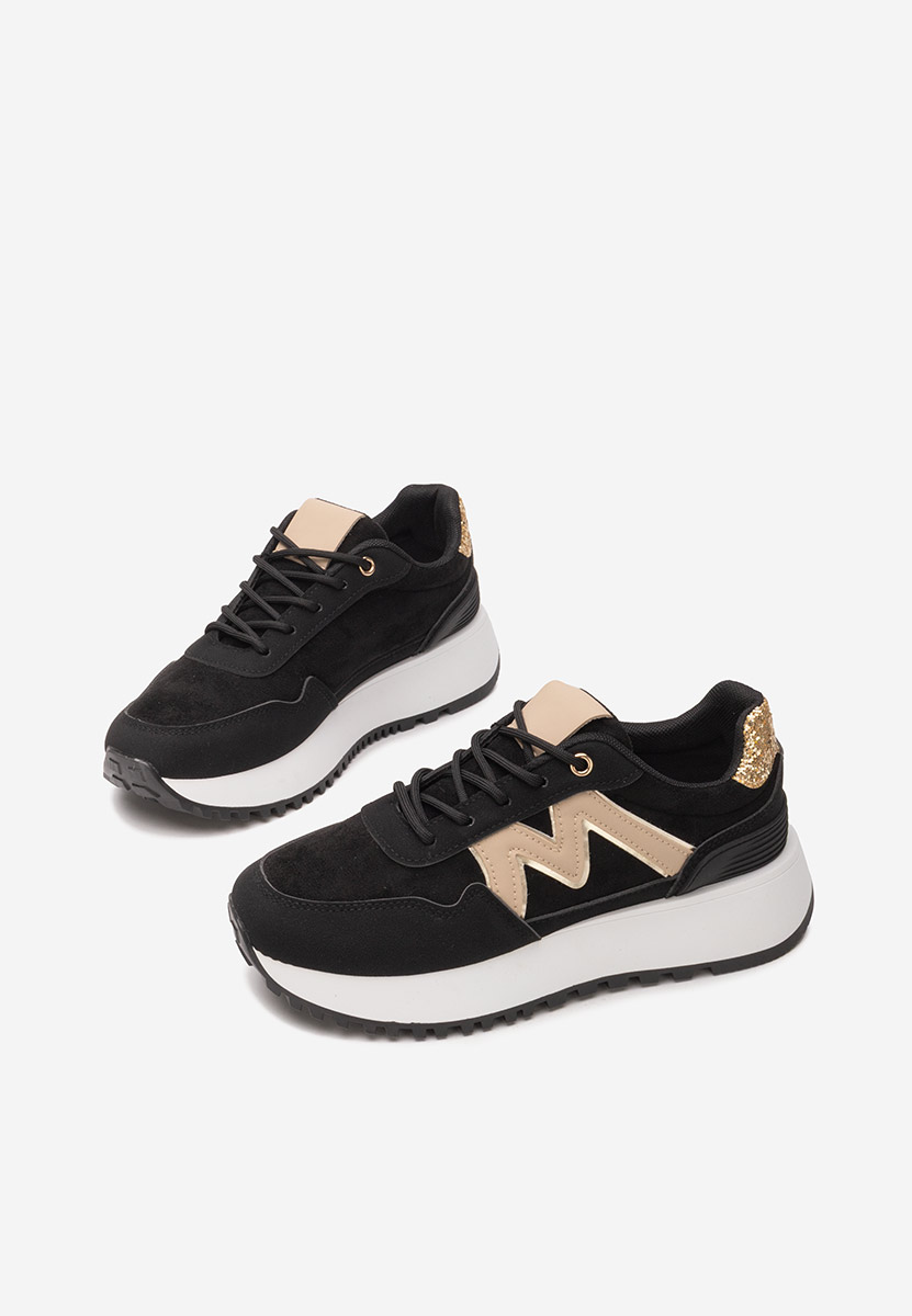 Sneakers με πλατφόρμα Ahri μαύρα