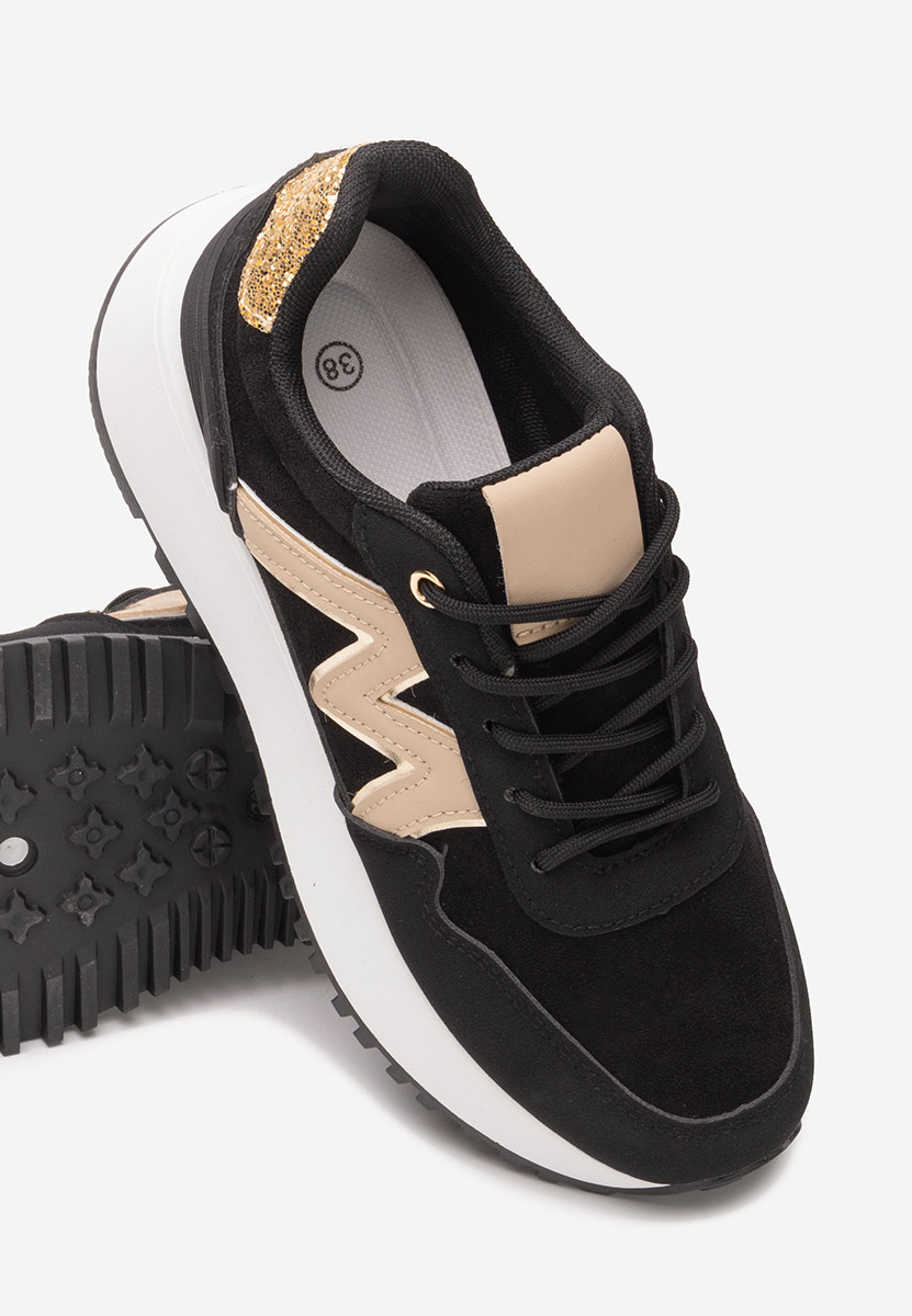 Sneakers με πλατφόρμα Ahri μαύρα