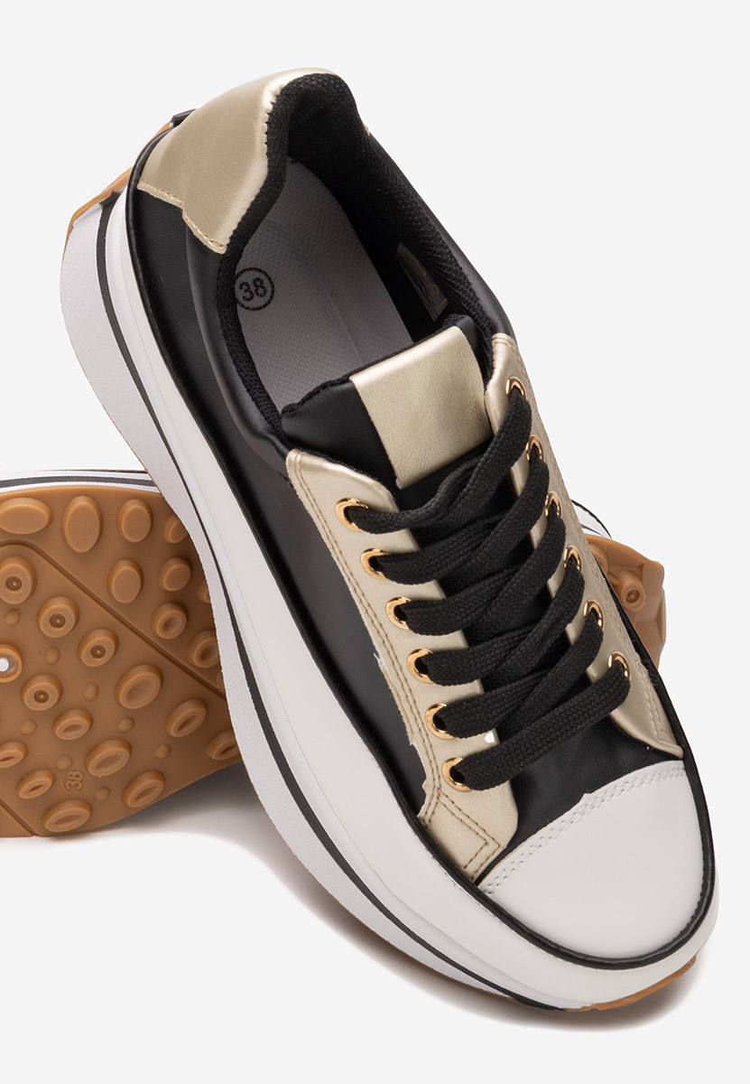 Sneakers με πλατφόρμα Lavenia μαύρα