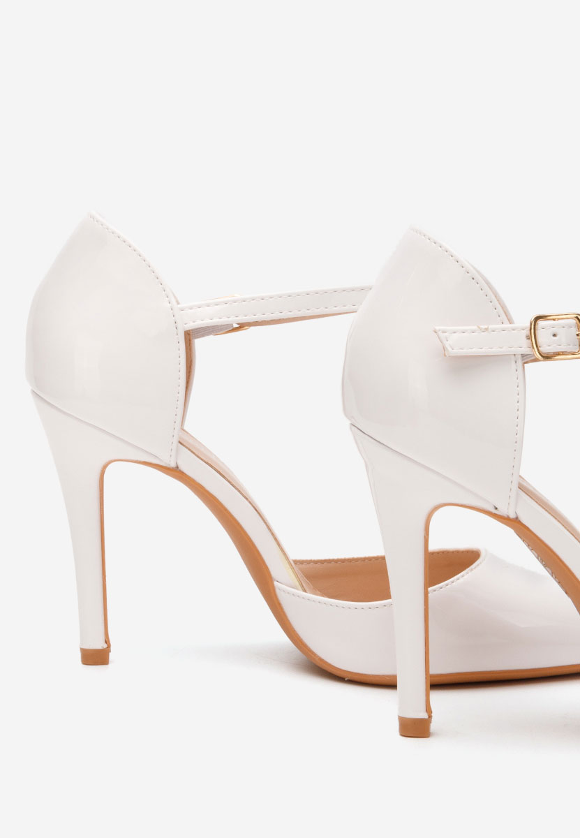 Γόβες Dottie λευκά