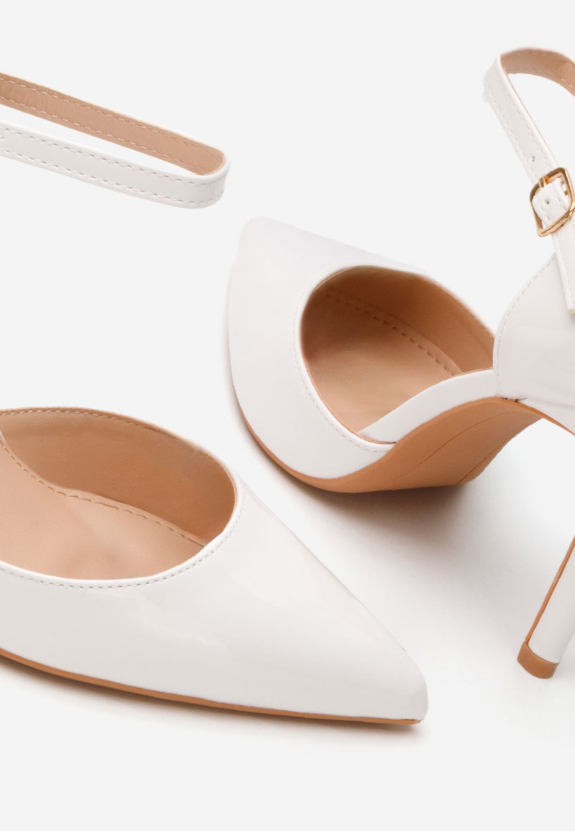 Γόβες Dottie λευκά