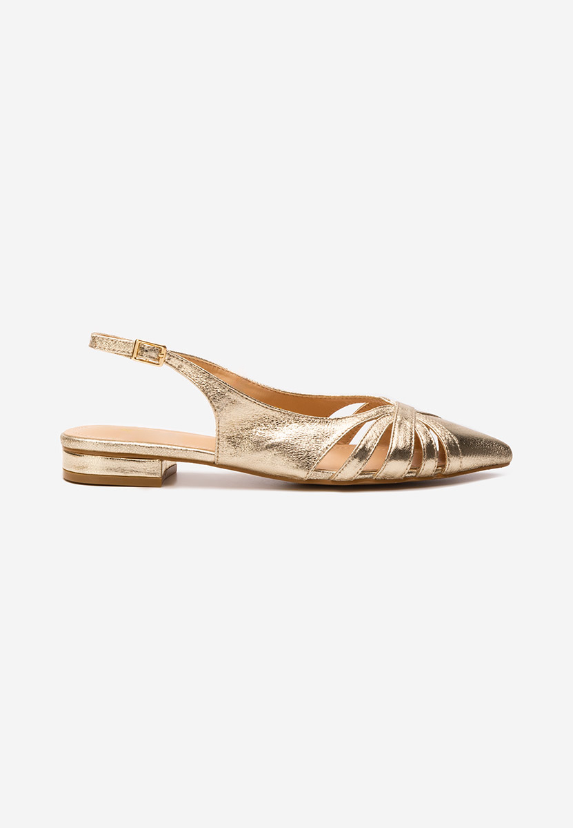 Γόβες slingback Denysa χρυσο